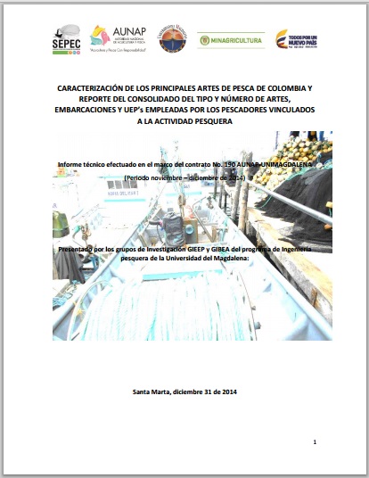 Caracterización UEPs 2014